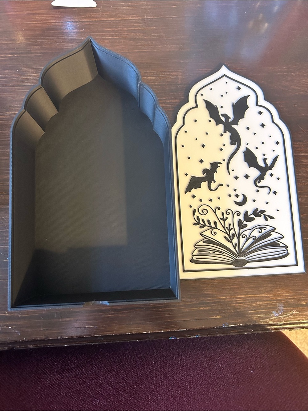 Fourth Wing Inspired Book Nook